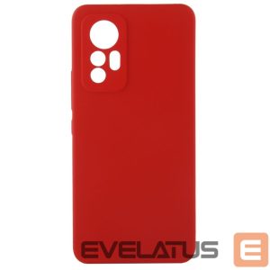 Back panel cover Evelatus Xiaomi 12 Lite Premium Soft Touch Silicone Case Red