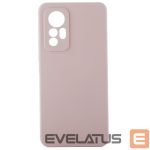 Back panel cover Evelatus Xiaomi 12 Lite Premium Soft Touch Silicone Case SandPink