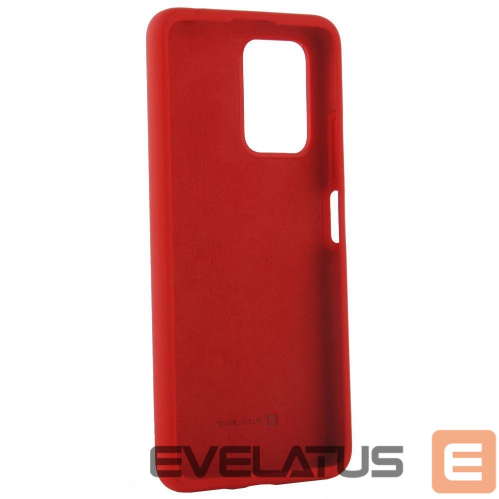 Back panel cover Evelatus Xiaomi POCO X4 GT Premium Soft Touch Silicone Case Red