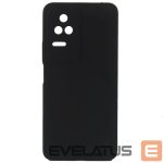 Back panel cover Evelatus Xiaomi POCO F4 Premium Soft Touch Silicone case Black