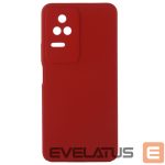 Back panel cover Evelatus Xiaomi POCO F4 Premium Soft Touch Silicone Case Red