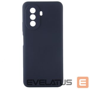 Back panel cover Evelatus Huawei Nova Y70 Premium Soft Touch Silicone Case Midnight Blue