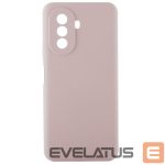Back panel cover Evelatus Huawei Nova Y70 Premium Soft Touch Silicone Case SandPink
