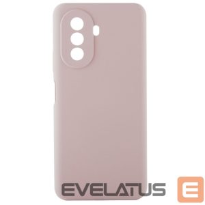Back panel cover Evelatus Huawei Nova Y70 Premium Soft Touch Silicone Case SandPink