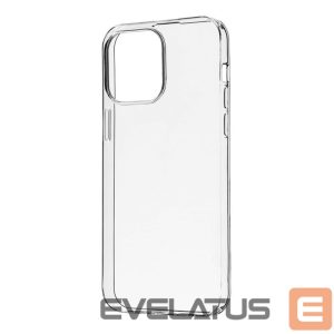 Back panel cover Evelatus Apple iPhone 14 Pro 6.1 Clear Silicone Case 1.5mm TPU Transparent