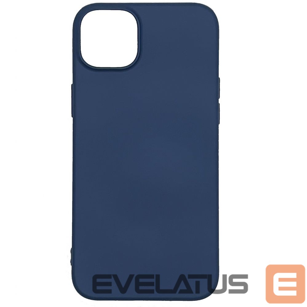 Back panel cover Evelatus Apple iPhone 14 6.1 Nano Silicone Case Soft Touch TPU Blue