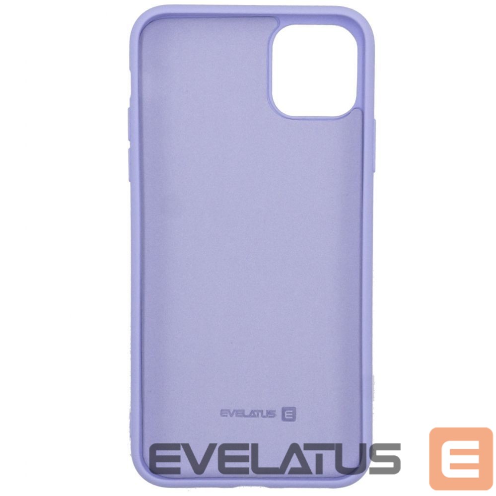 Back panel cover Evelatus Apple iPhone 14 6.1 Nano Silicone Case Soft Touch TPU Purple