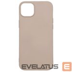 Back panel cover Evelatus Apple iPhone 14 Plus 6.7 Nano Silicone Case Soft Touch TPU Beige