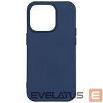 Back panel cover Evelatus Apple iPhone 14 Pro Max 6.7 Nano Silicone Case Soft Touch TPU Blue