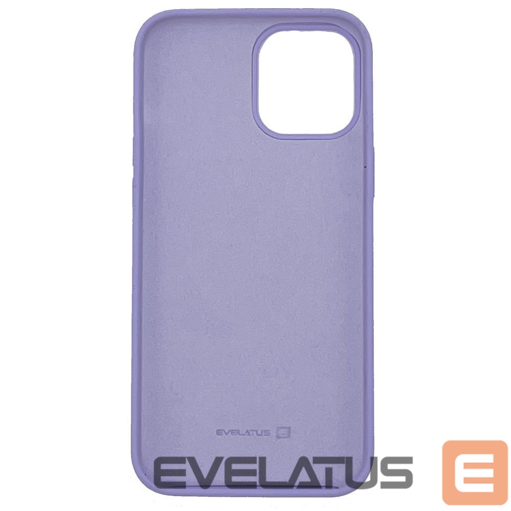 Back panel cover Evelatus Apple iPhone 14 Pro Max 6.7 Nano Silicone Case Soft Touch TPU Purple