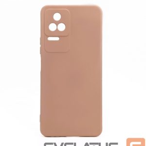 Back panel cover Evelatus Xiaomi POCO F4 Nano Silicone Case Soft Touch TPU Beige