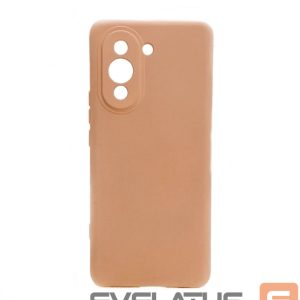 Back panel cover Evelatus Huawei Nova 10 Pro TPU Nano Silicone Case Soft Touch TPU Beige