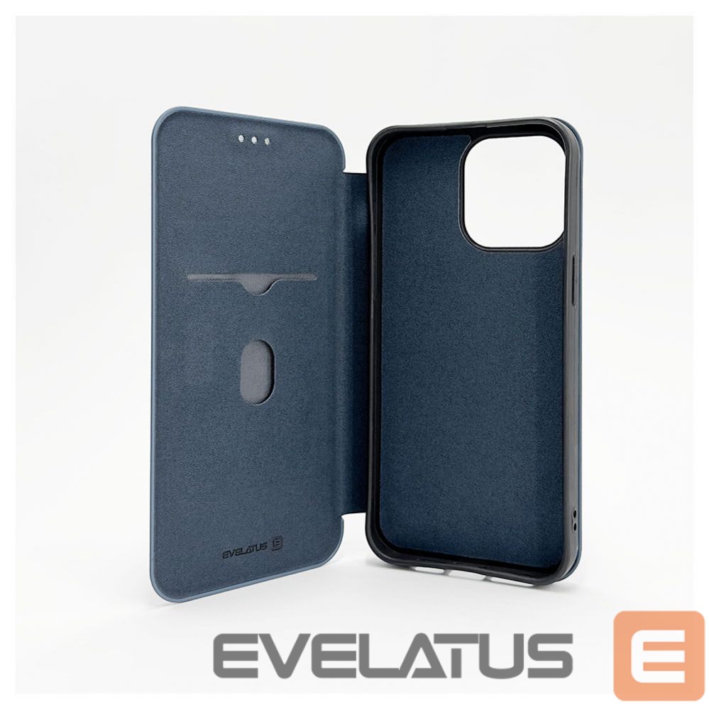 Book case Evelatus Apple iPhone 14 Pro 6.1 Book Case Blue