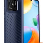 Back panel cover iLike  Redmi 10C / Poco C40 Case Flexible armored cover Blue