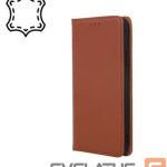 Back panel cover iLike Samsung Galaxy A13 5G / A04S Leather Smart Pro Brown