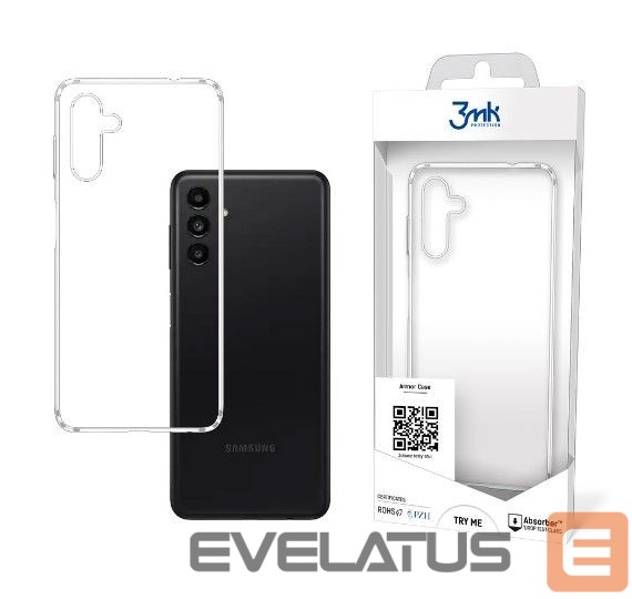 Back panel cover 3MK Samsung Galaxy A13 5G / A04S Armor Case Transparent