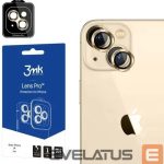 Protective glass 3MK Apple iPhone 14 - Lens Protection Pro Gold 