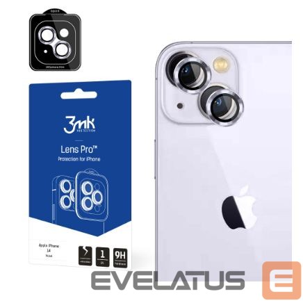 Protective glass 3MK Apple iPhone 14 - Lens Protection Pro Violet