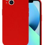 Back panel cover Vennus Samsung GALAXY A22 5G SILICONE LITE Red