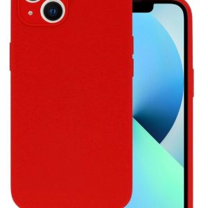 Back panel cover Vennus Samsung GALAXY A22 5G SILICONE LITE Red