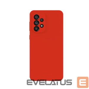 Back panel cover Evelatus Samsung Galaxy A33 5G Premium Soft Touch Silicone Case Red