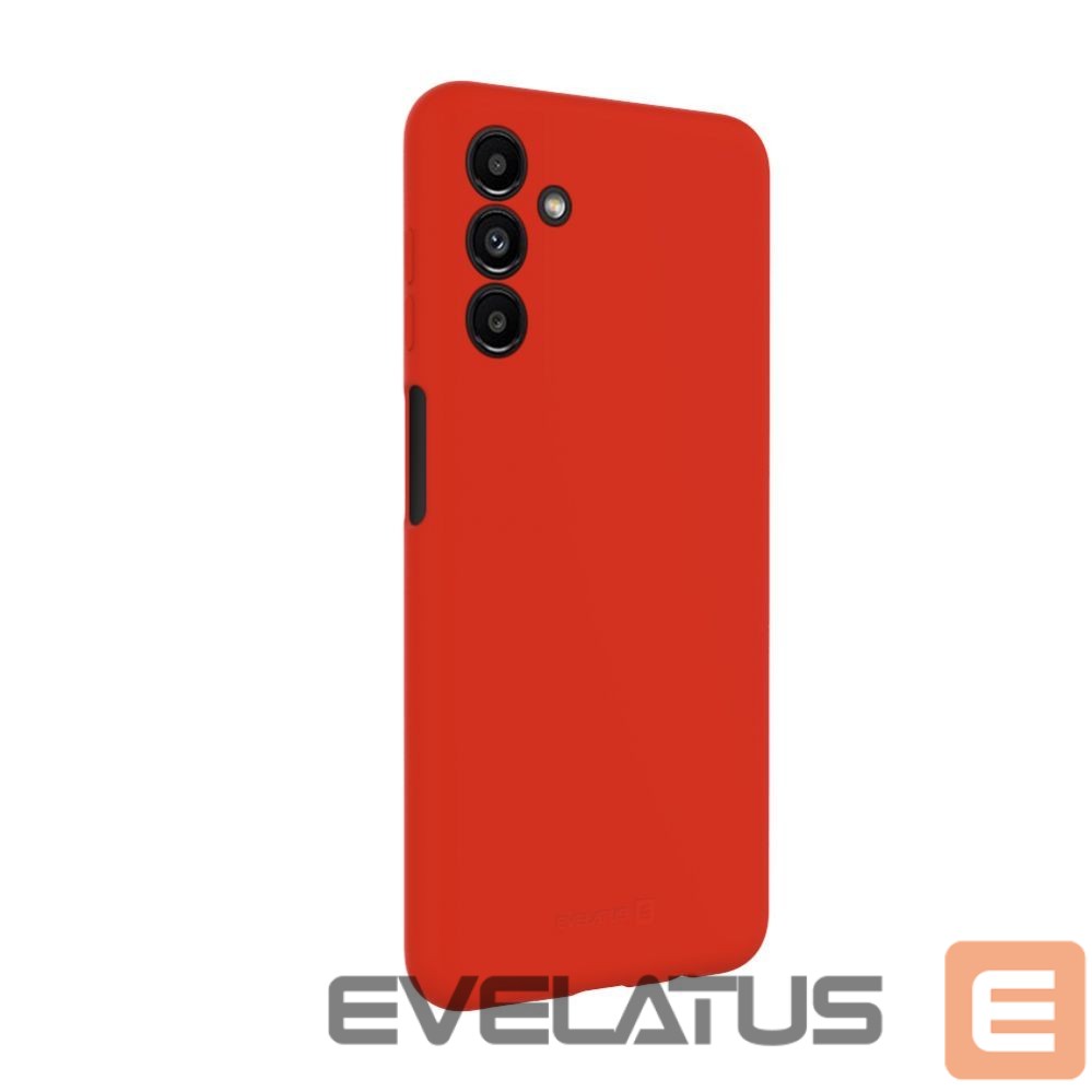 Back panel cover Evelatus Samsung Galaxy A13 5G Premium Soft Touch Silicone Case Red