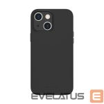 Back panel cover Evelatus Apple iPhone 14 Plus Genuine Leather case with MagSafe Black
