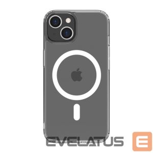 Back panel cover Evelatus Apple iPhone 14 Clear Case with MagSafe Transparent
