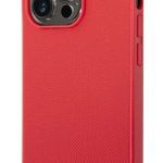 Back panel cover Lacoste Apple Phone 14 Pro Iconic Petit Pique Logo Case Red