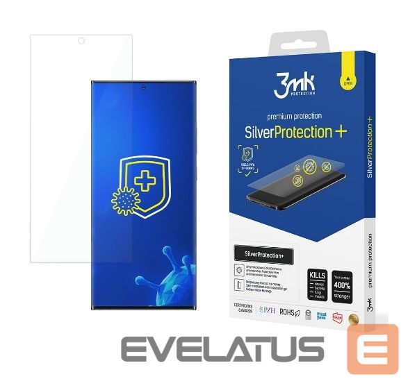 Protective glass 3MK Samsung Galaxy S22 Ultra 5G SilverProtection+