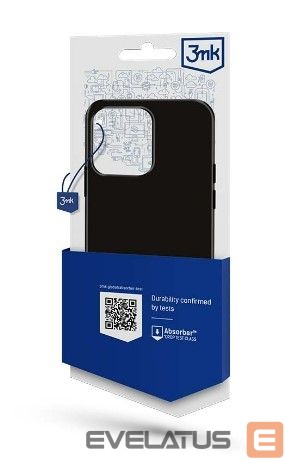 Back panel cover 3MK - Redmi A1 Matt Case Black