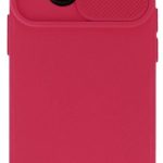 Back panel cover iLike Apple Iphone 14 Pro Max Camshield Soft Dark Cherry
