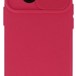 Back panel cover iLike Apple Iphone 14 Pro Max Camshield Soft Dark Cherry