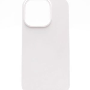 Back panel cover Evelatus Apple iPhone 14 Pro Premium Soft Touch Silicone Case White