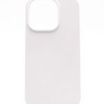 Back panel cover Evelatus Apple iPhone 14 Pro Max Premium Soft Touch Silicone Case White