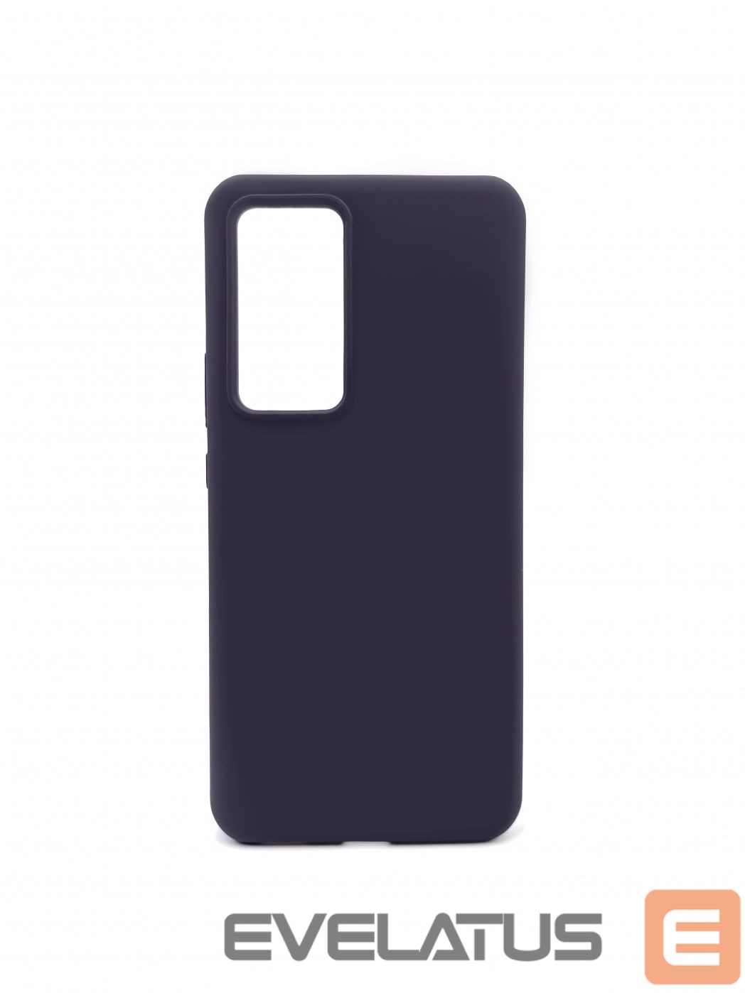 Back panel cover Evelatus Xiaomi 12T Pro Premium Soft Touch Silicone Case Midnight Blue