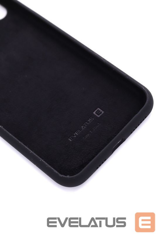 Back panel cover Evelatus Xiaomi 12T Premium Soft Touch Silicone Case Black