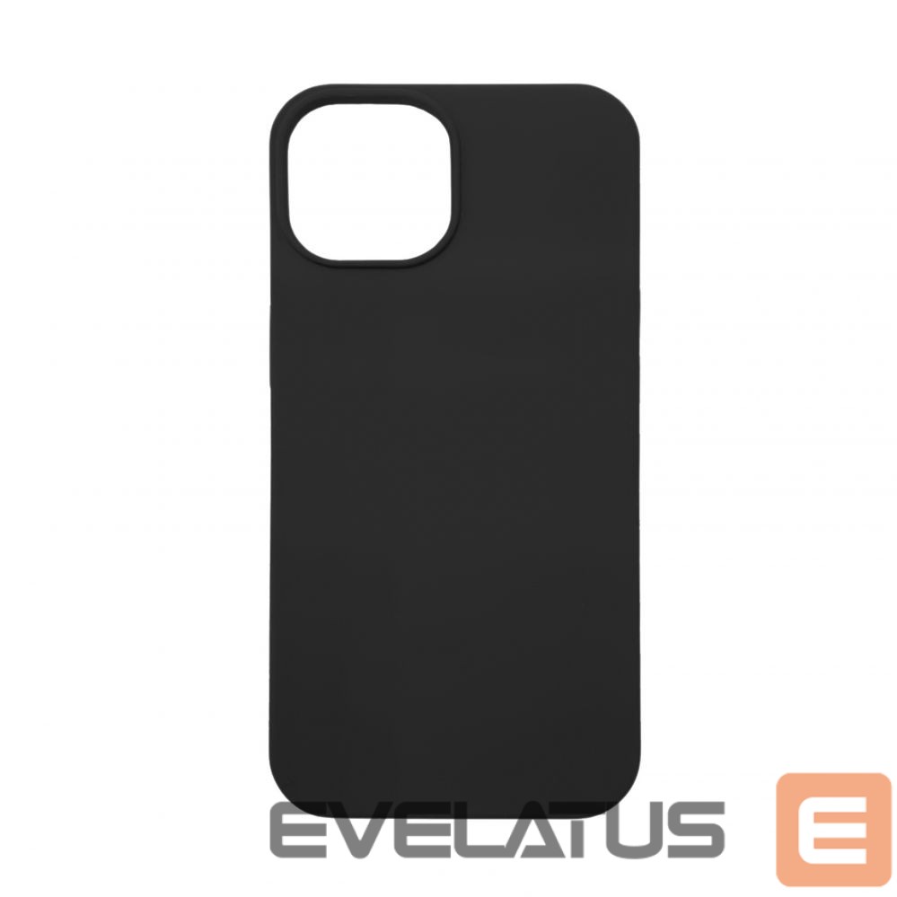 Back panel cover Evelatus Apple iPhone 14 Plus Premium Magsafe Soft Touch Silicone Case Black