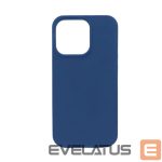 Back panel cover Evelatus Apple iPhone 14 Pro Premium Magsafe Soft Touch Silicone Case Midnight Blue