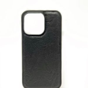 Back panel cover Evelatus Apple iPhone 13 Pro Silicone case Kraft Black