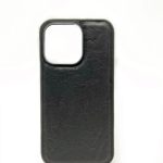 Back panel cover Evelatus Apple iPhone 14 Pro Silicone case Kraft Black