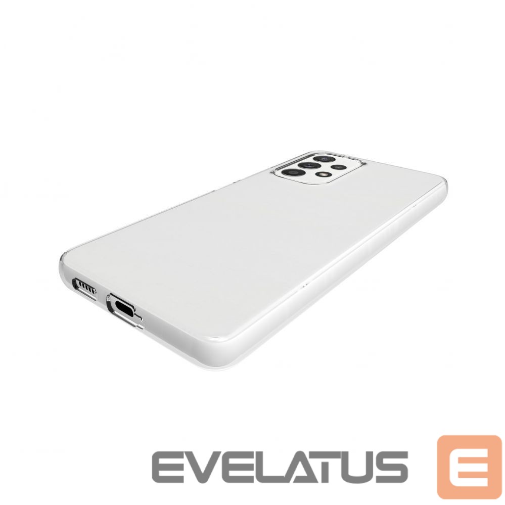 Back panel cover Evelatus Samsung Galaxy A04s / A13 5G Clear Silicone Case 1.5mm TPU Transparent