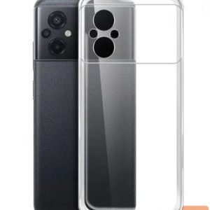 Back panel cover Evelatus Xiaomi Poco M5 Clear Silicone Case 1.5mm TPU Transparent