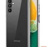 Back panel cover Evelatus Samsung Galaxy A14 Clear Silicone Case 1.5mm TPU Transparent