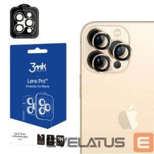 Protective glass 3MK Apple iPhone 14 Pro/14 Pro Max Lens Protection Pro Gold