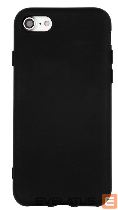 Back panel cover iLike Apple iPhone XS Max Silicon case Black
