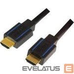 Monitor accessory Logilink  Premium HDMI Cable for Ultra HD CHB005 HDMI male (type A), HDMI male (type A), 3 m, Black 