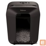 Office supplies Fellowes  Powershred LX41 Black, 17 L, Credit cards shredding, Mini-Cut Shredder, Paper handling standard/output 8 sheets per pass, Warranty 24 month(s)