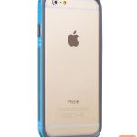 Back panel cover Hoco Apple iPhone 6  Moving Shock-proof Silicon Bumper HI-T028 Blue