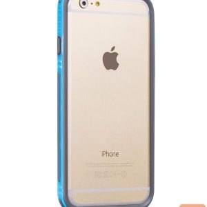 Back panel cover Hoco Apple iPhone 6  Moving Shock-proof Silicon Bumper HI-T028 Blue